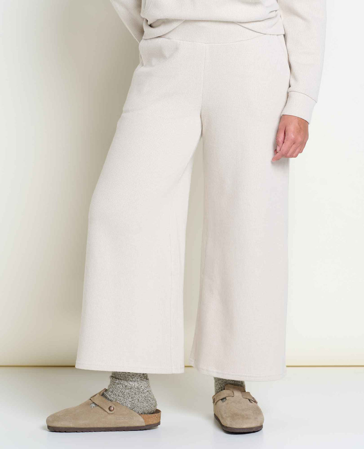 Byrne Wide Leg Pant (Oatmeal)