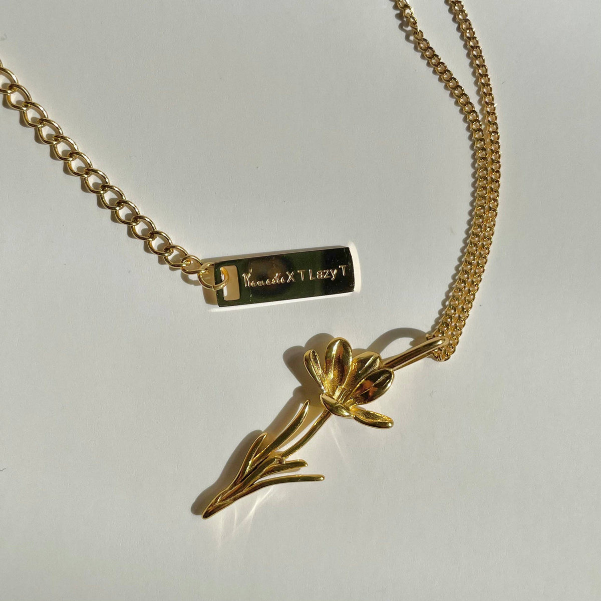 Crocus Necklace- Gold