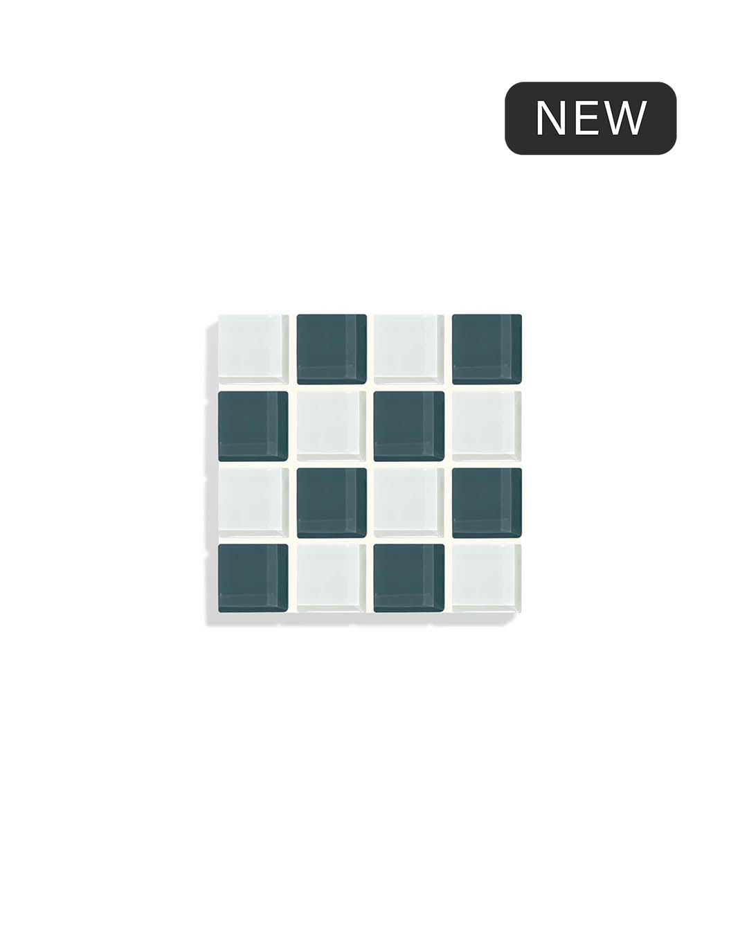 GLASS TILE COASTER - Stone Wall: Single