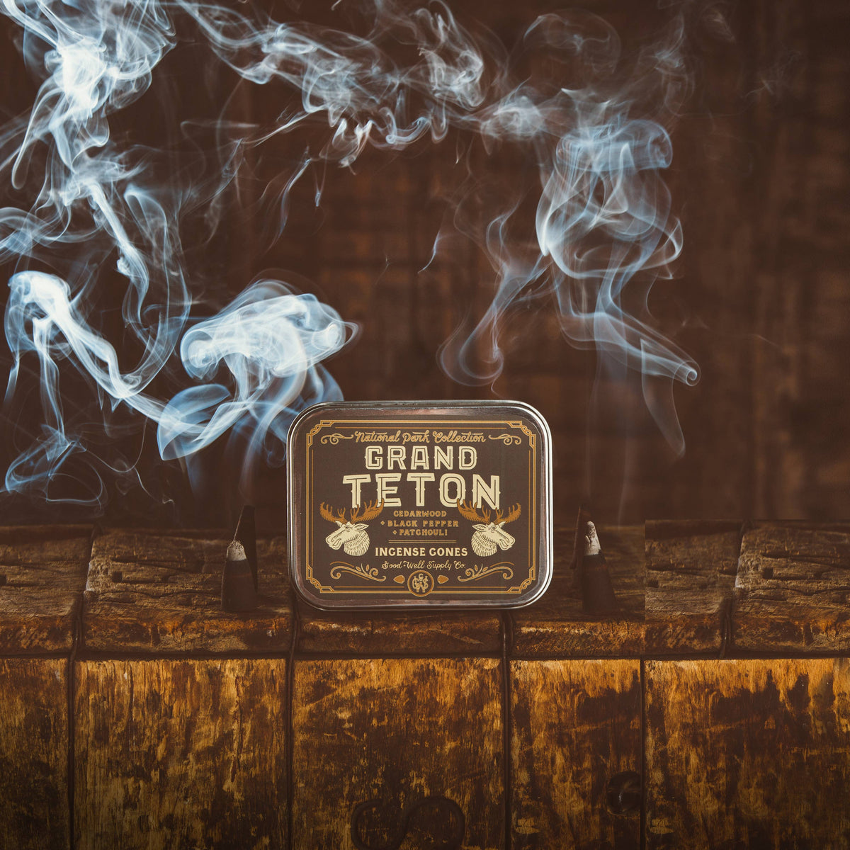 Grand Teton Incense - Cedarwood Black Pepper &amp; Patchouli