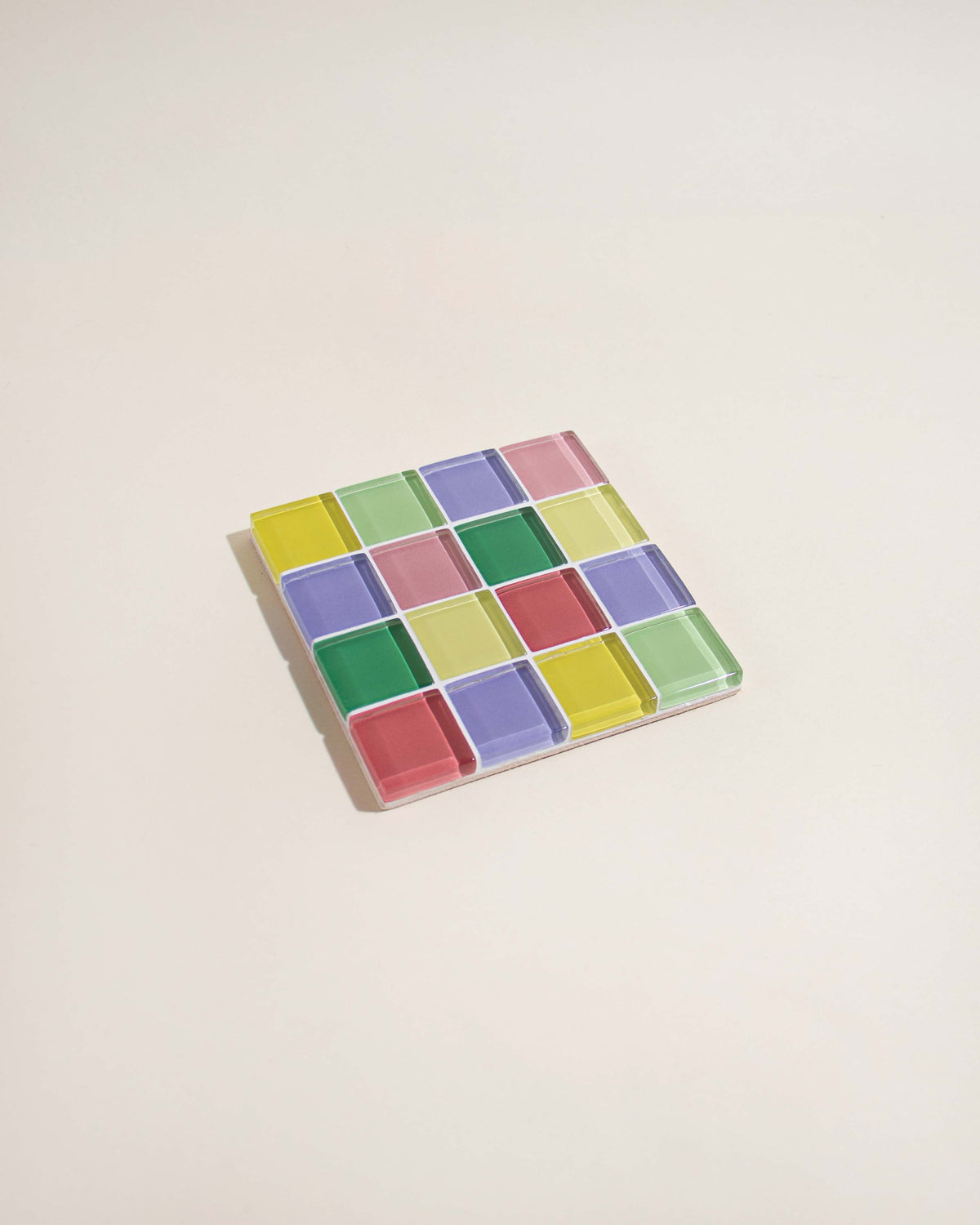 GLASS TILE COASTER - The Summer Sprinkles