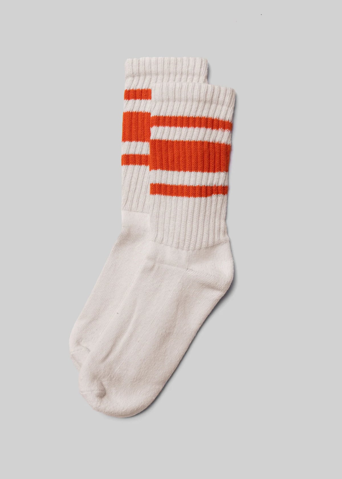 The Retro Mono Stripe Crew - Orange