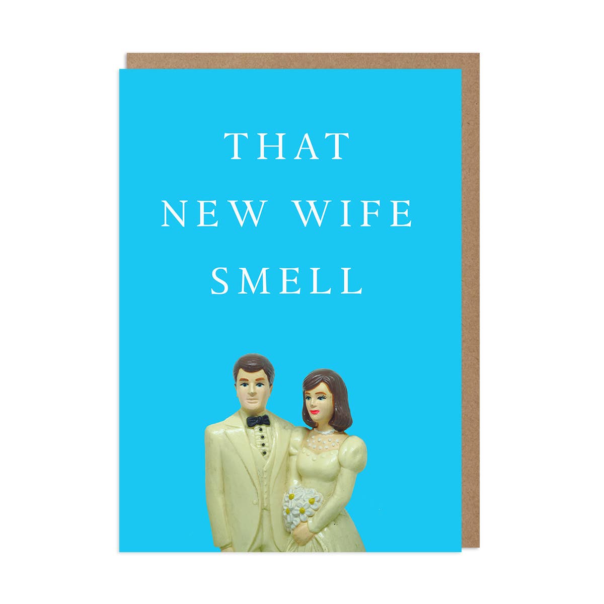 New Wife Smell Funny Wedding Card: Bio Cello