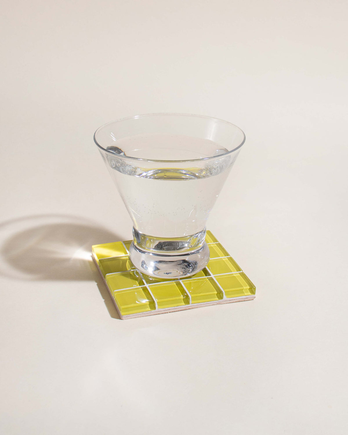 GLASS TILE COASTER - It&#39;s Dandelion