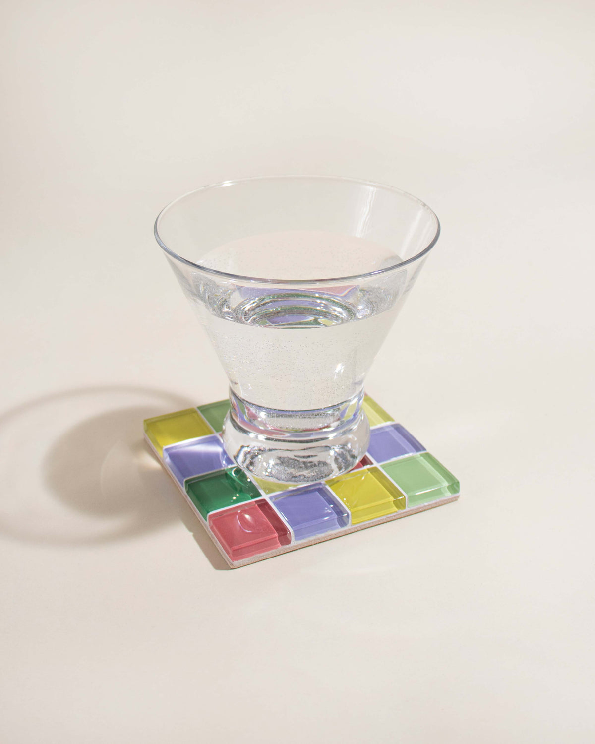 GLASS TILE COASTER - The Summer Sprinkles