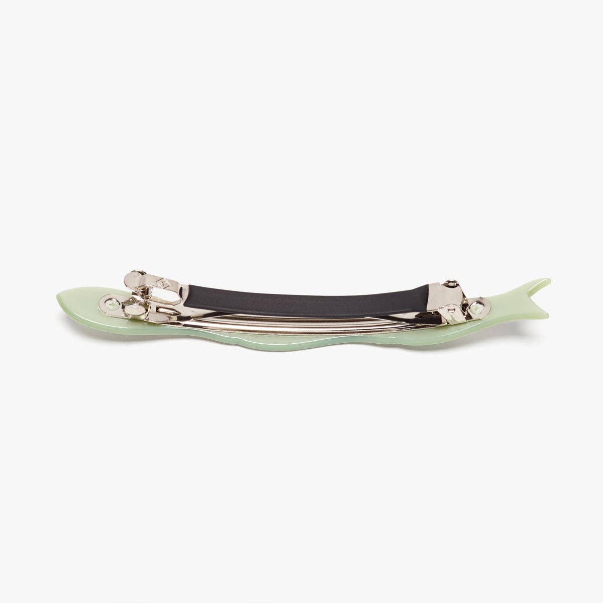 Jade Fish Green Acetate Women&#39;s French Barrette Hair Clip