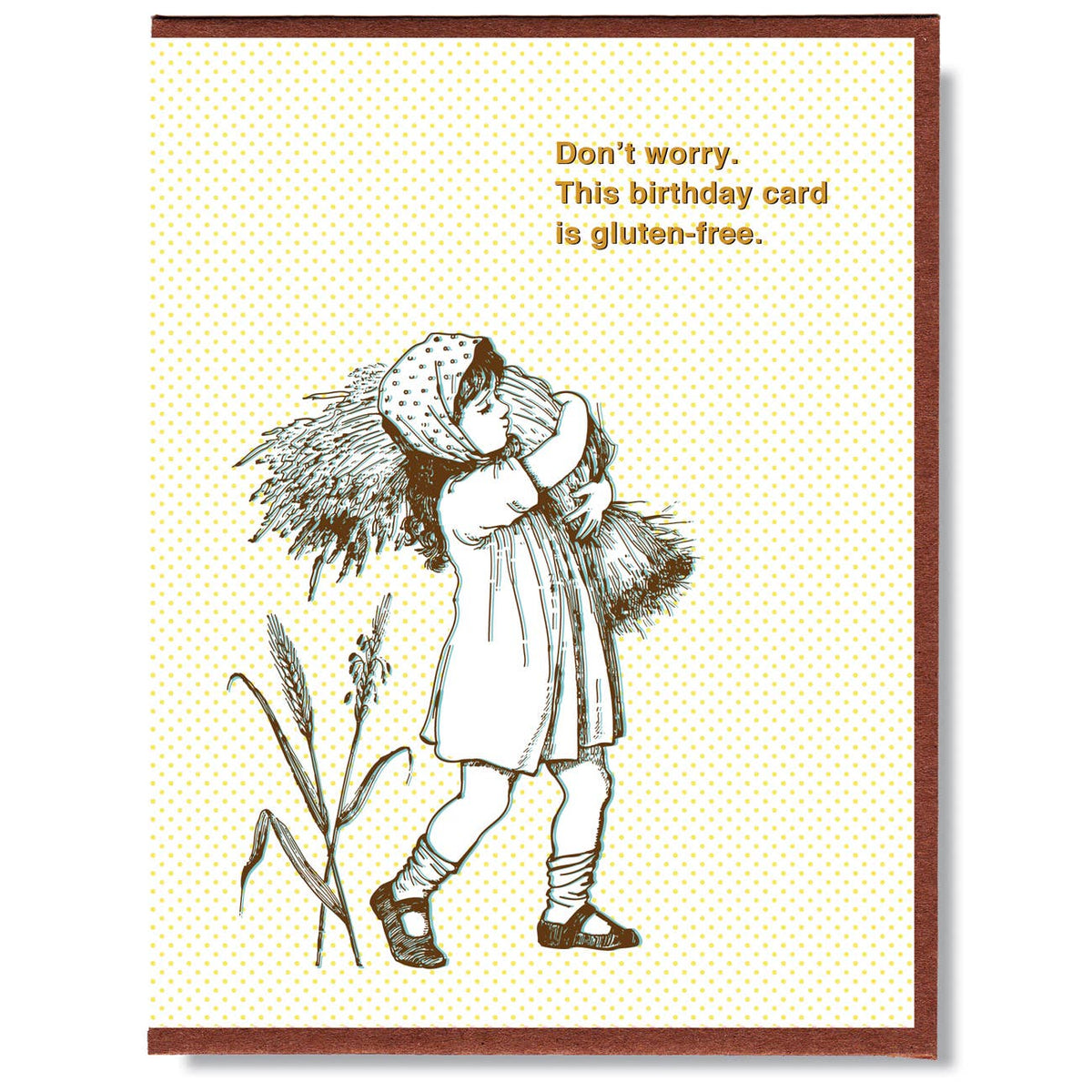 Don&#39;t Worry, This Birthday Card is Gluten-Free Birthday Card