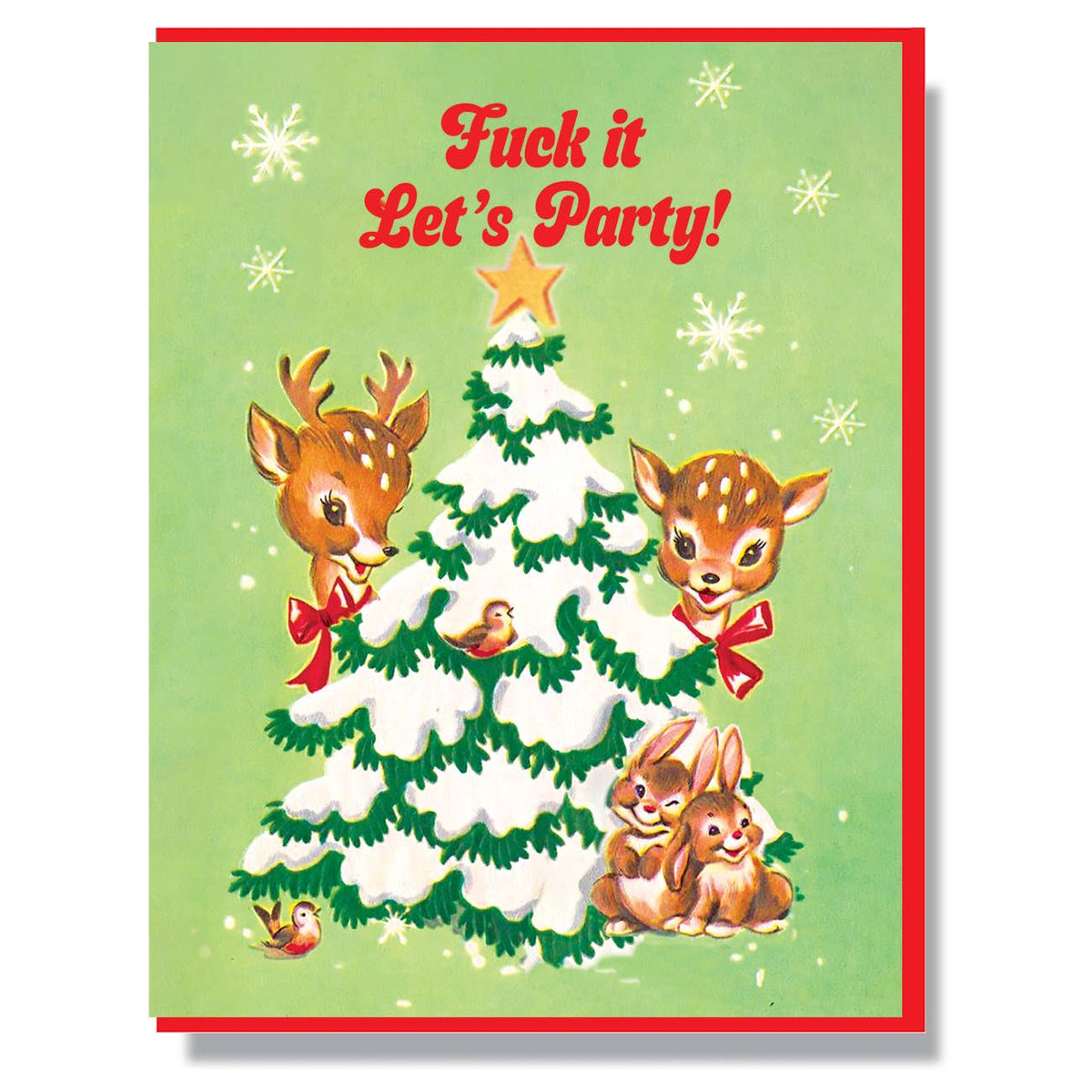 F*** it Let&#39;s Party! Card: Box of 6