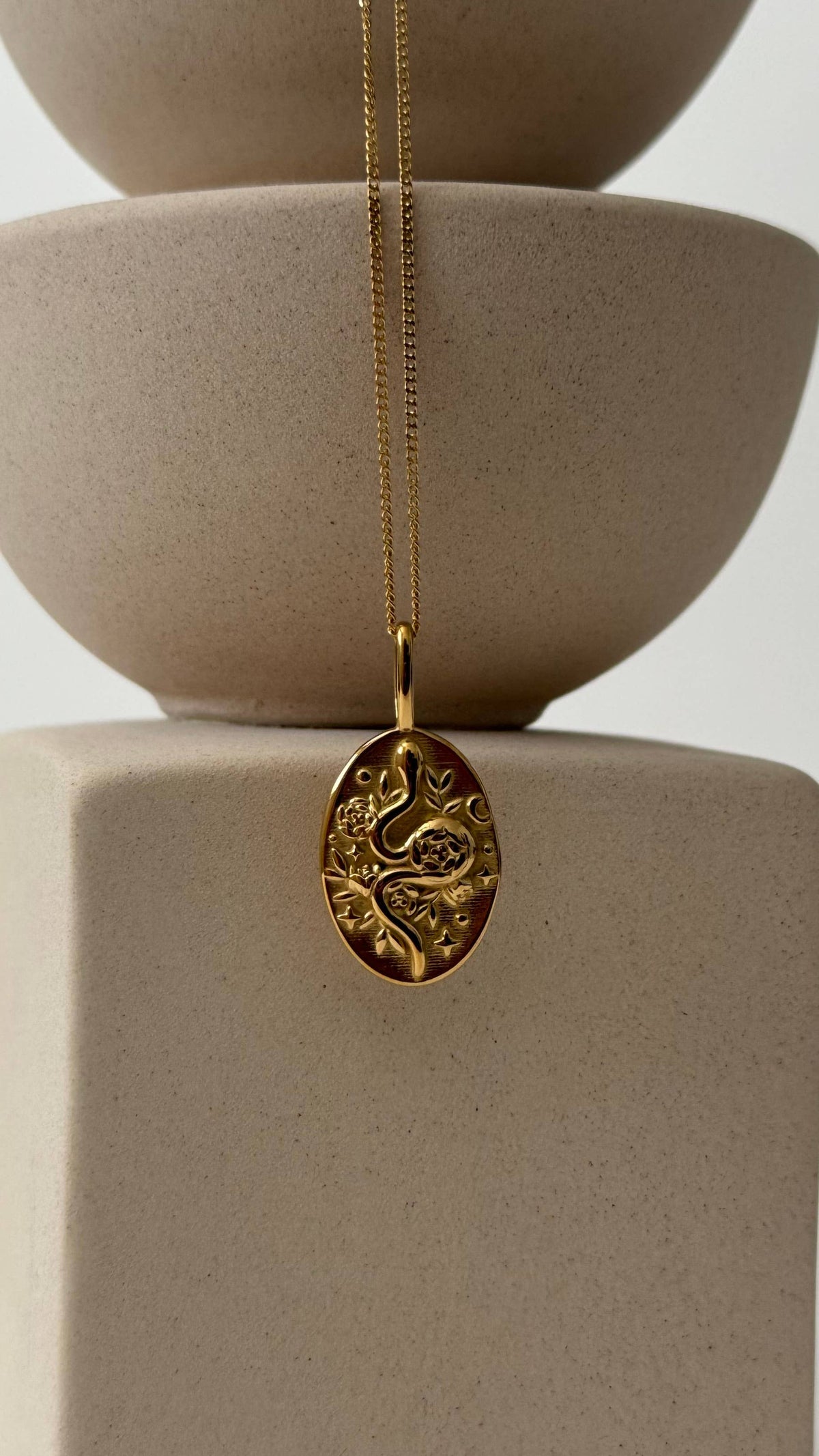 Serpent 2.0 Necklace- Gold