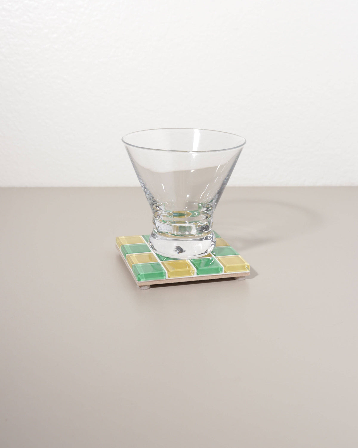 GLASS TILE COASTER - Tropical Summer: Single