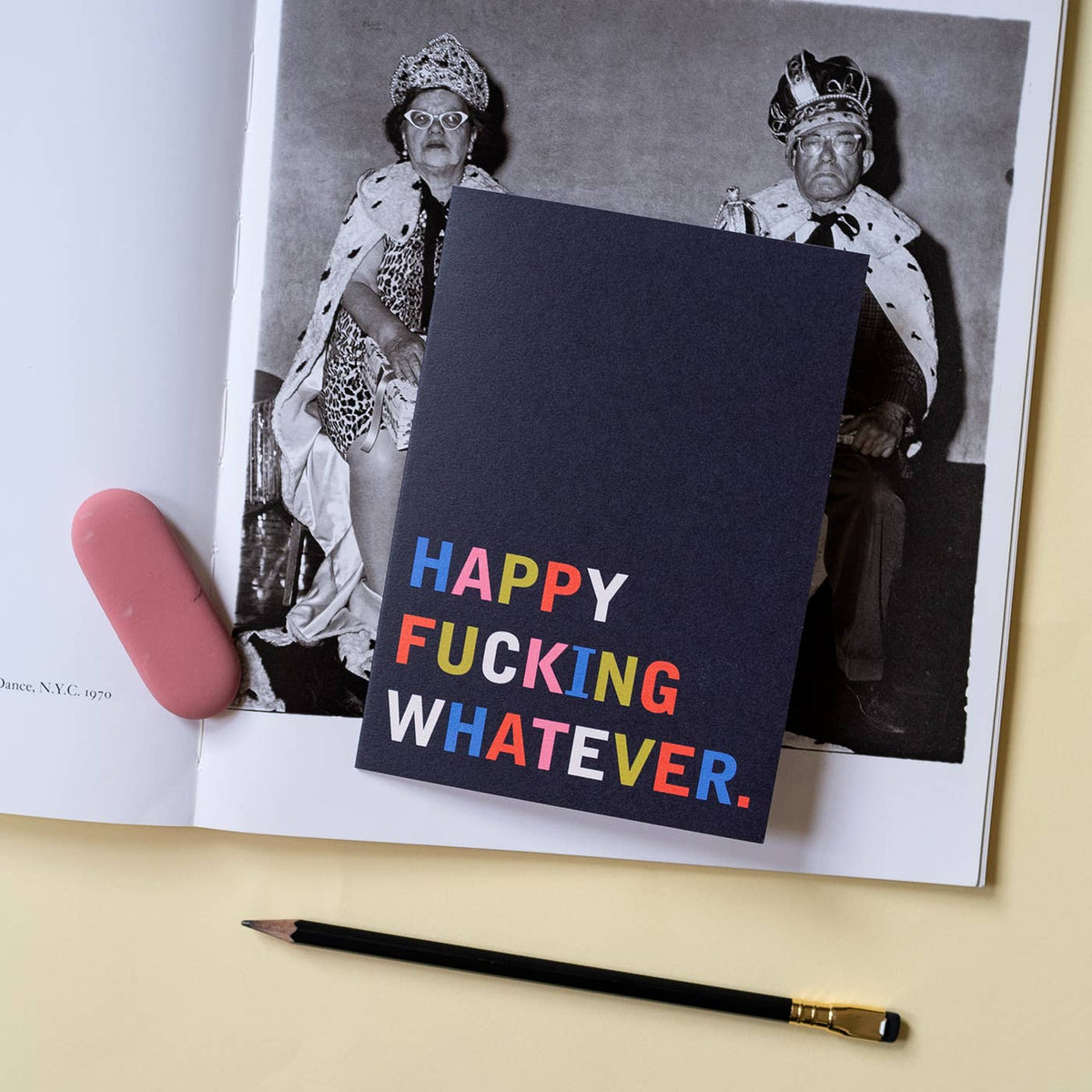 Happy Whatever Funny Multi Occasion Card: Bio Cello