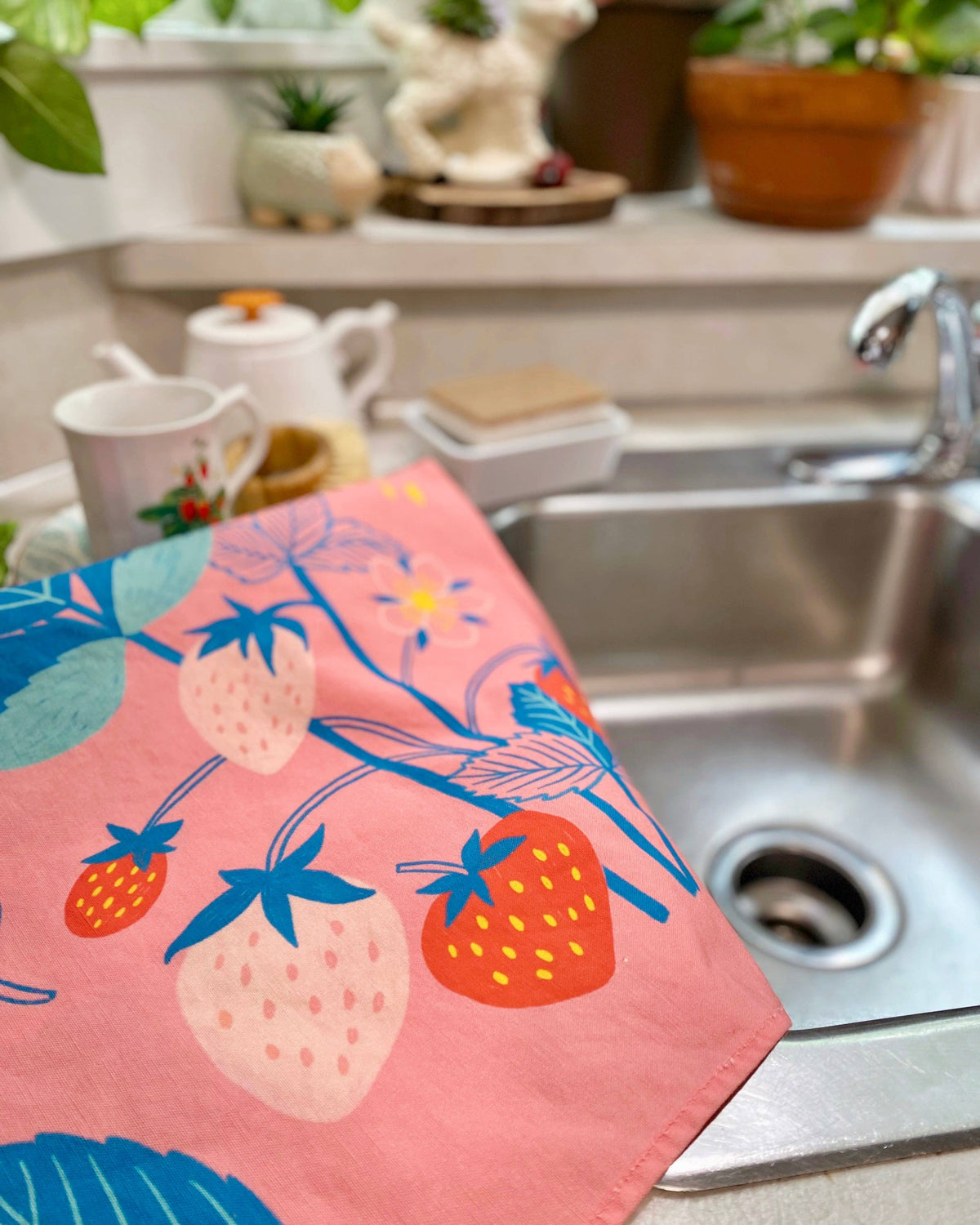 Strawberry Tea Towel