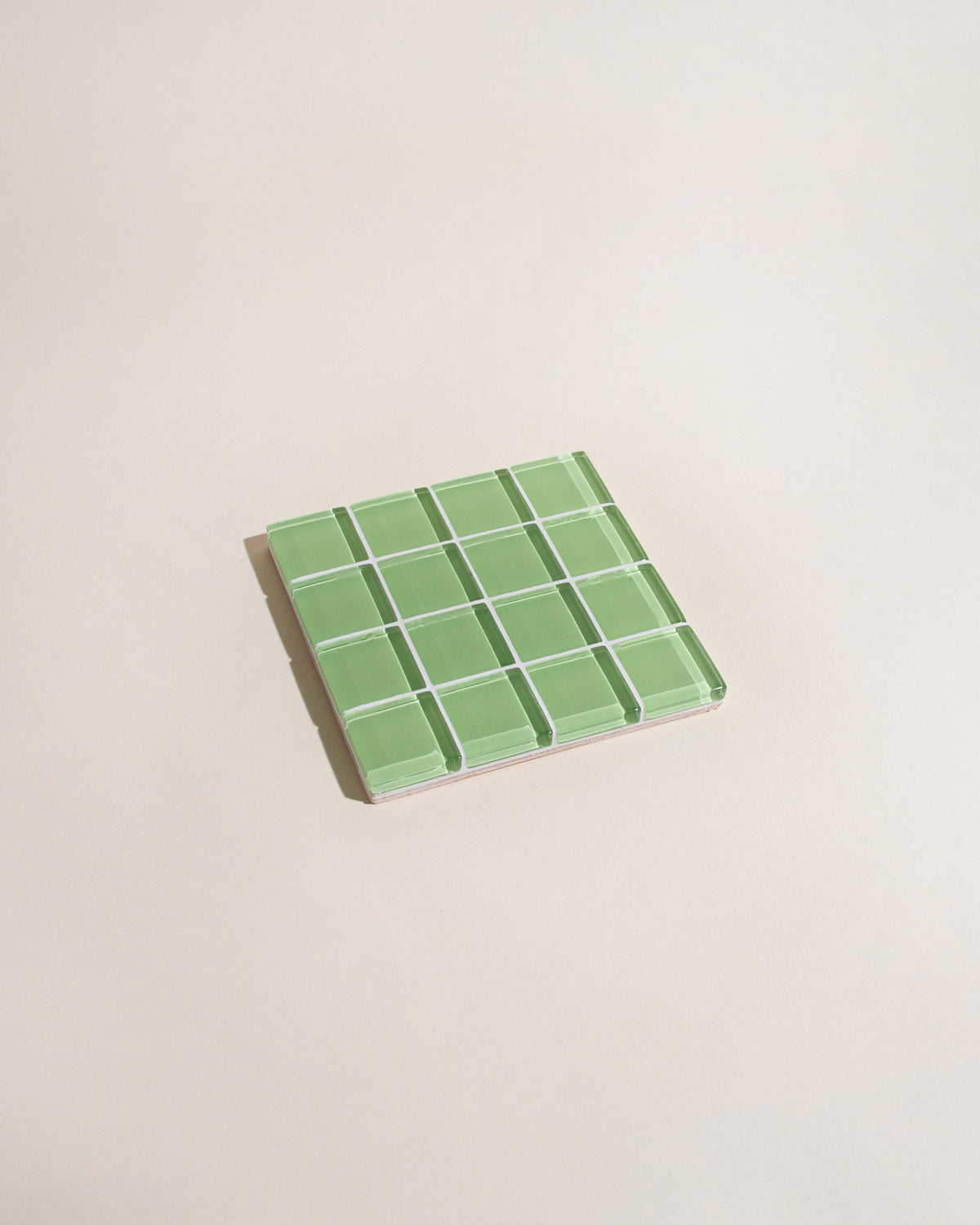 GLASS TILE COASTER - It&#39;s Lime