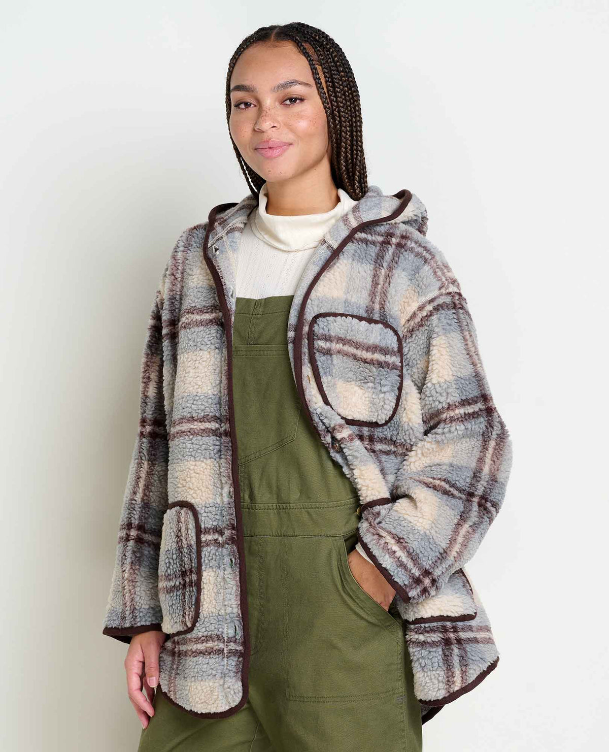 W’s Sespe Barn Jacket (Light Ash Plaid)