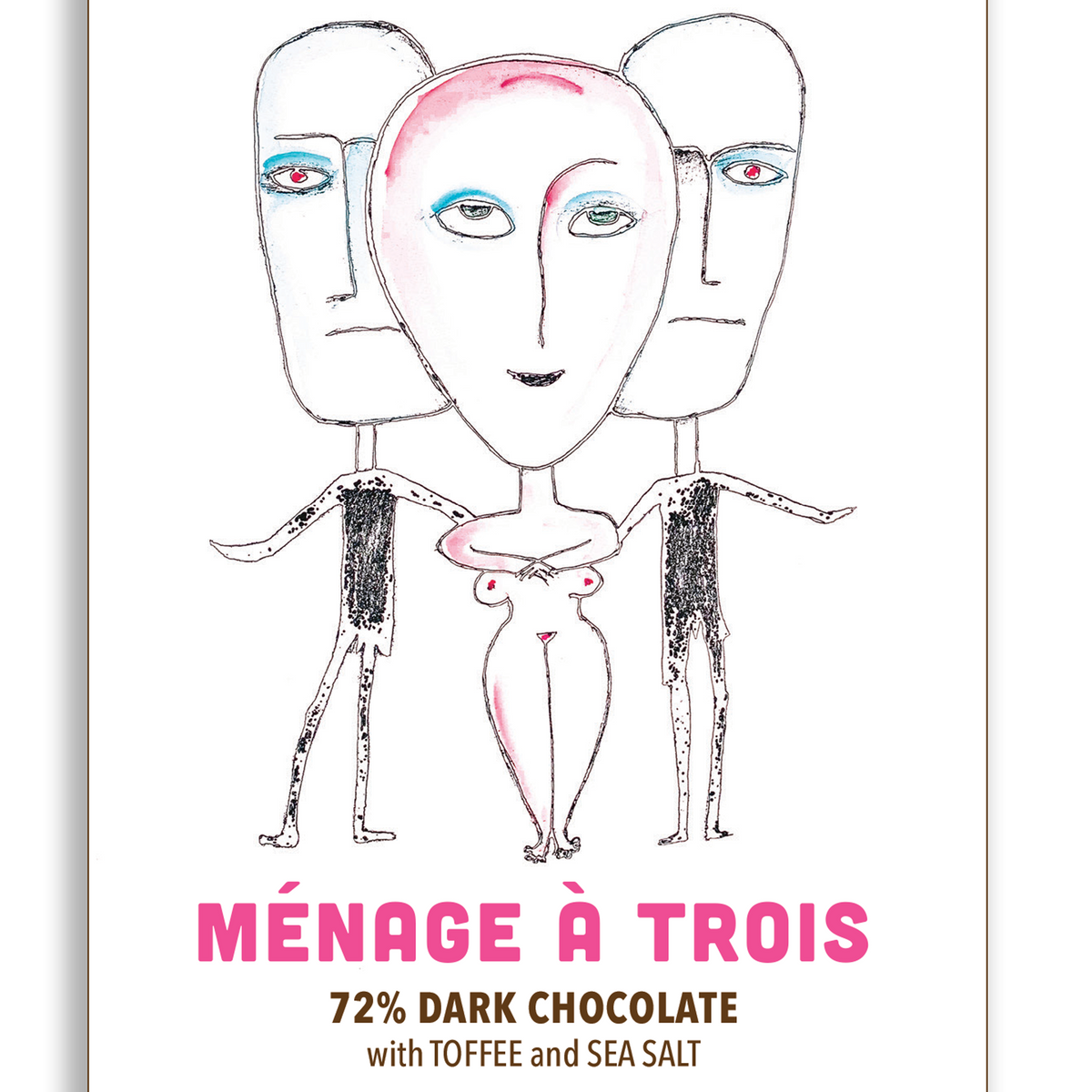 Menage A Trois Chocolate Bar (75g/2.64oz)