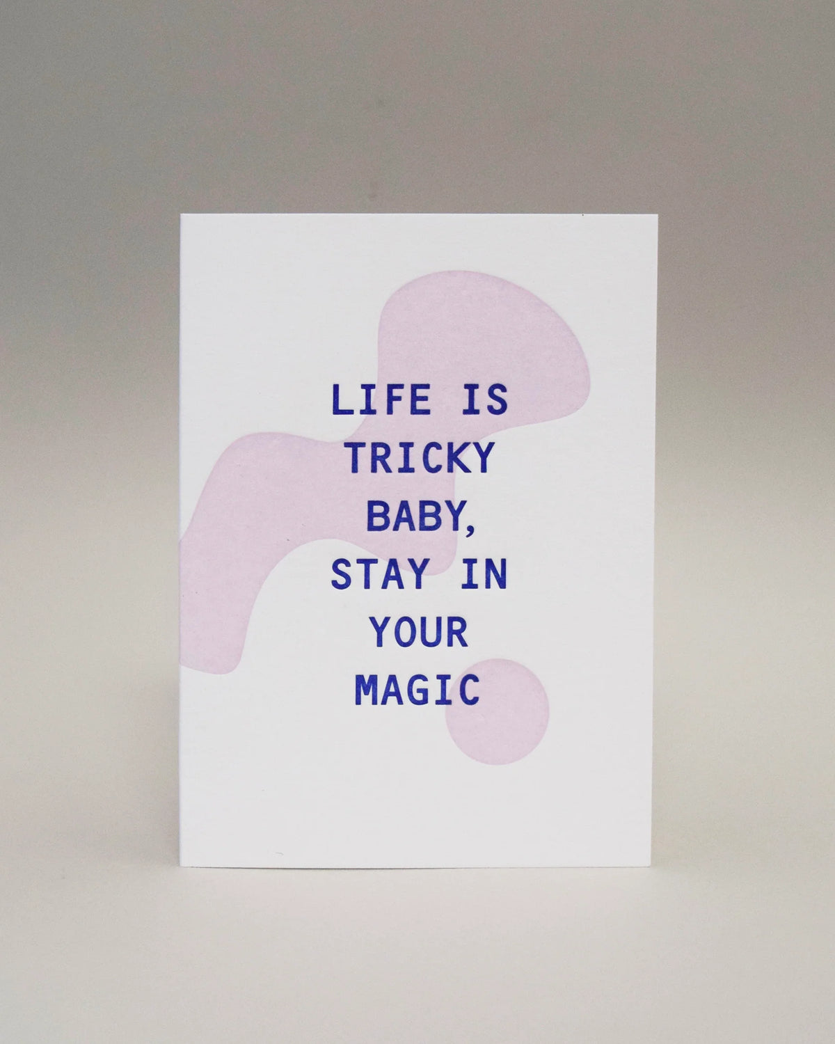 tricky baby card