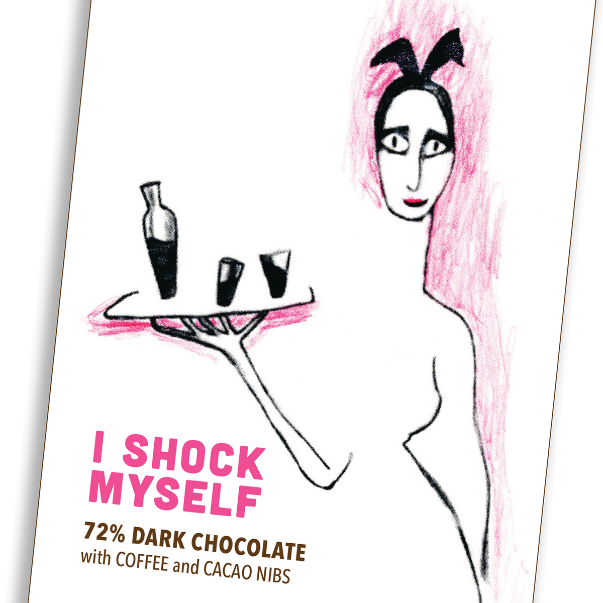 I Shock Myself Coffee Flavored Chocolate Bar (75g/2.64oz)