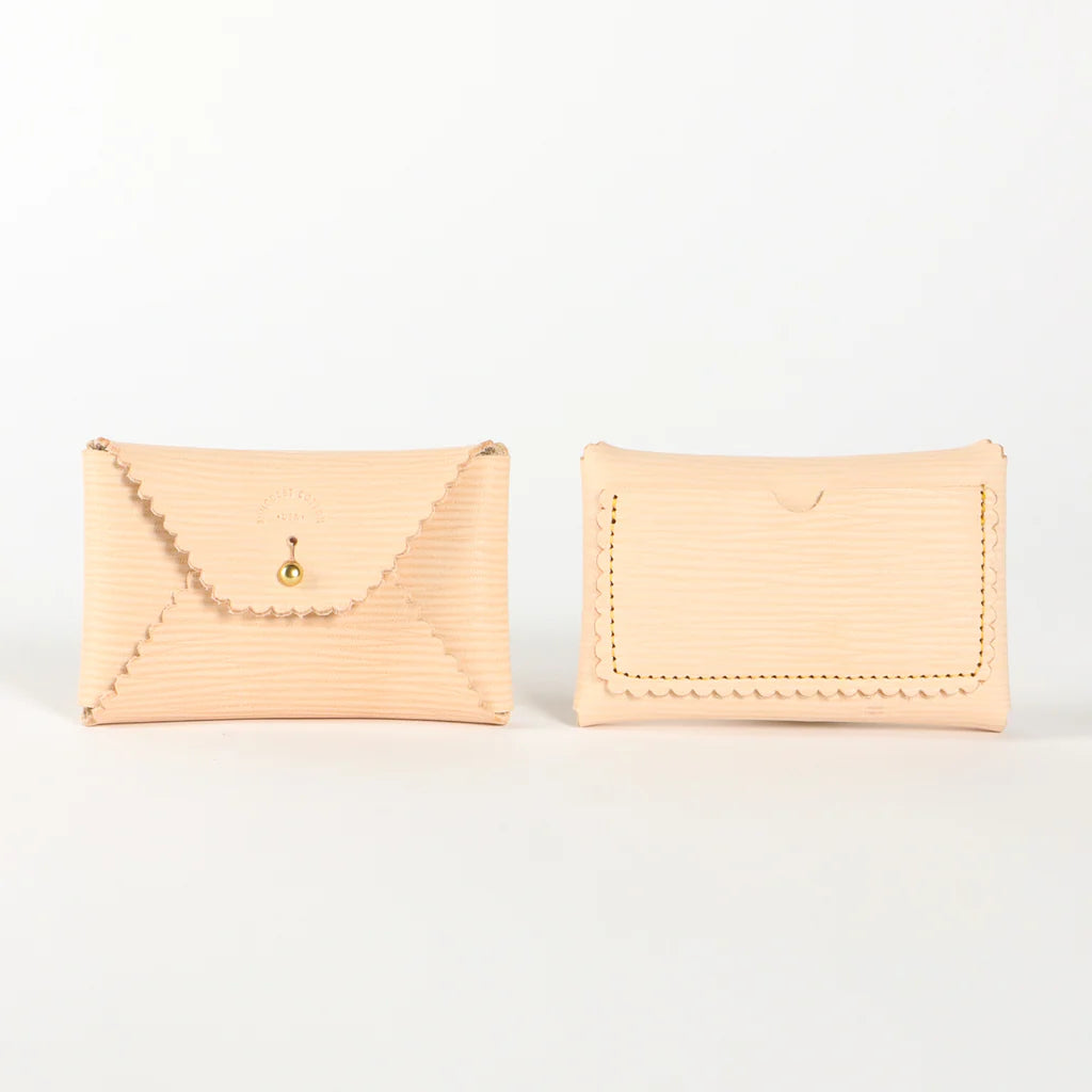 Scallop Wallet: Undyed Epi