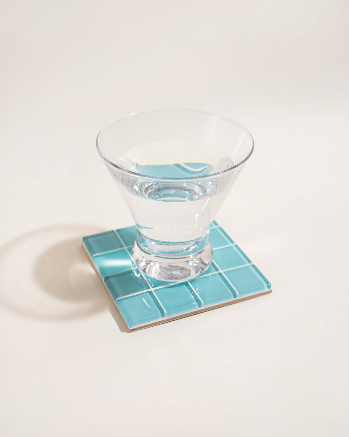 GLASS TILE COASTER - Breakfast at Tiffany&#39;s