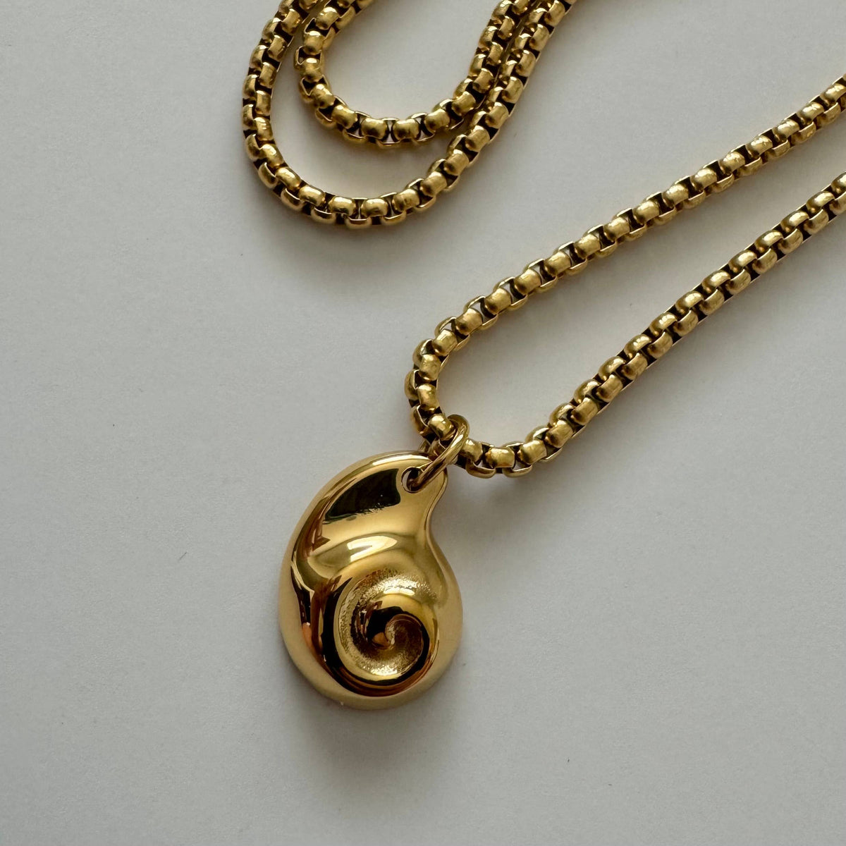 Nautilus Necklace- Gold