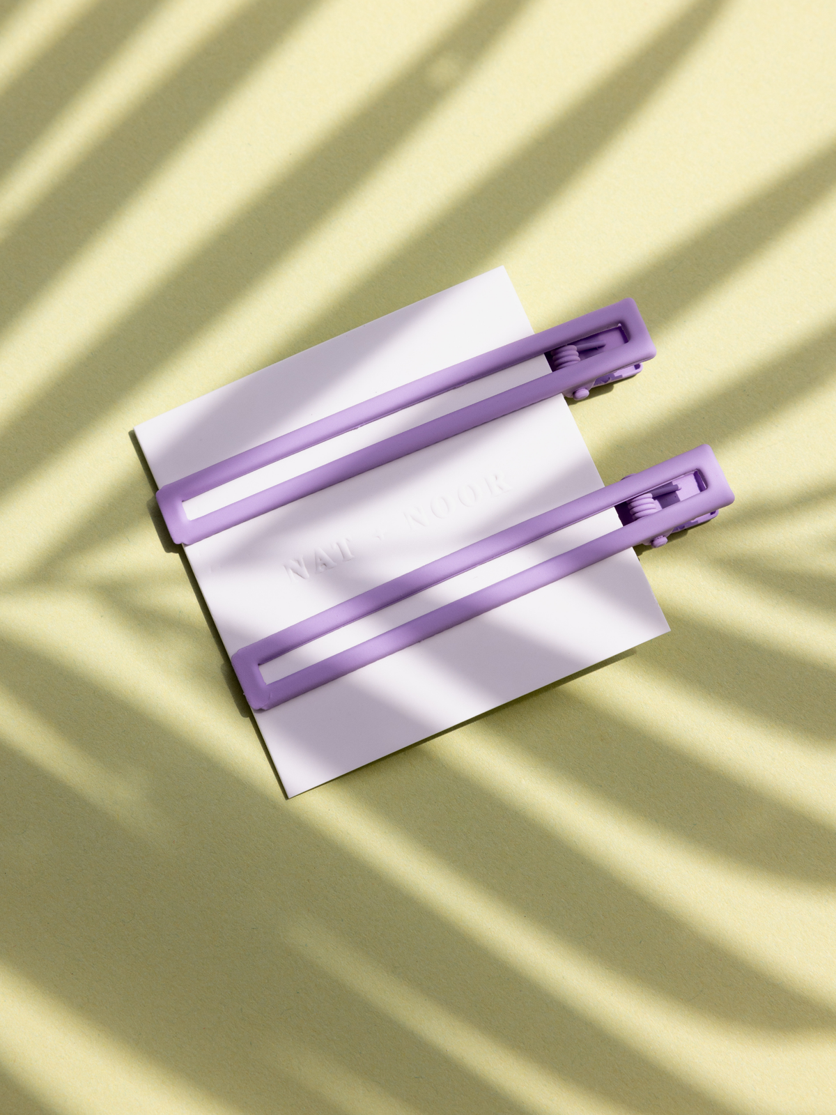 Leia Hair Clips Set - Lilac