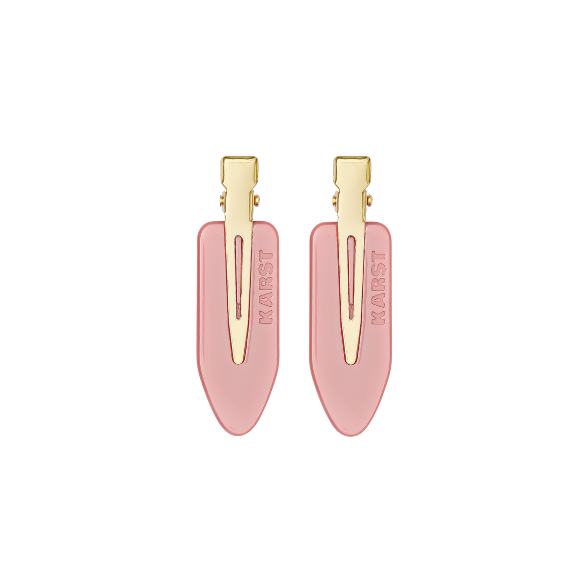 Creaseless Clips (Set of 2) — Frosted Lipstick