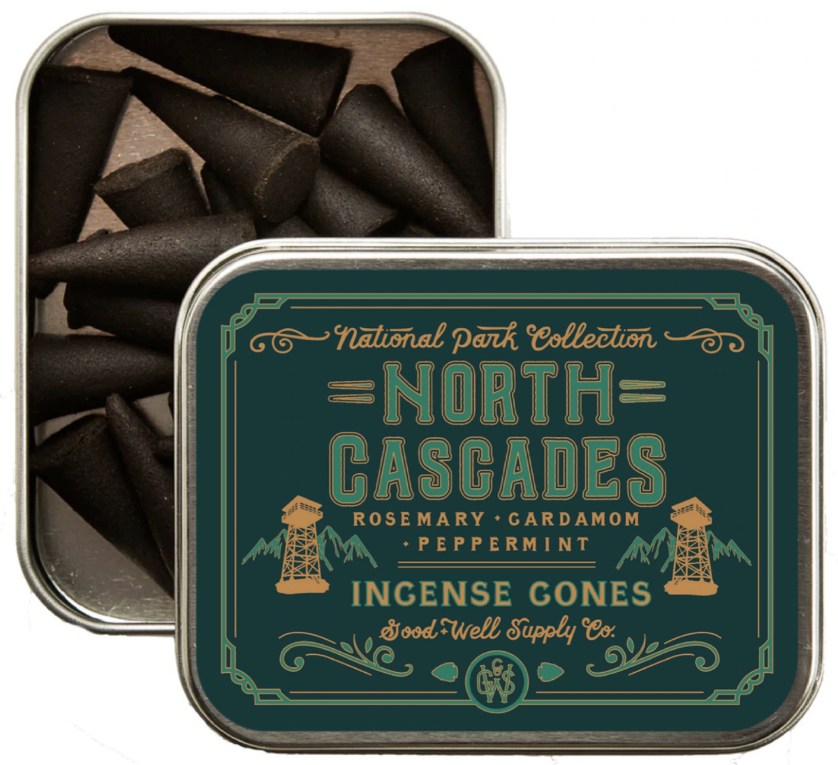 North Cascades Incense - Peppermint Rosemary + Cardamom