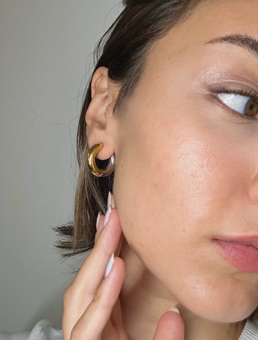 Undecided- Two Tone Earring