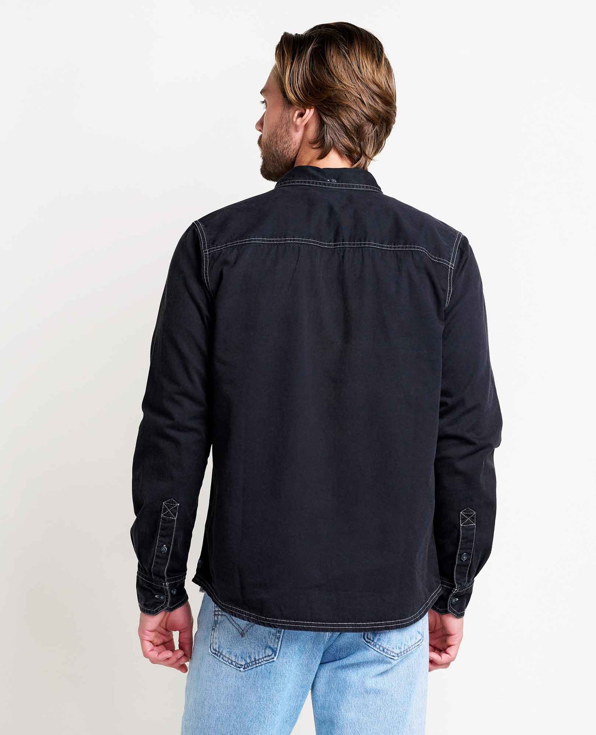 M’s Arroyo Twill LS Shirt (Washed Black)