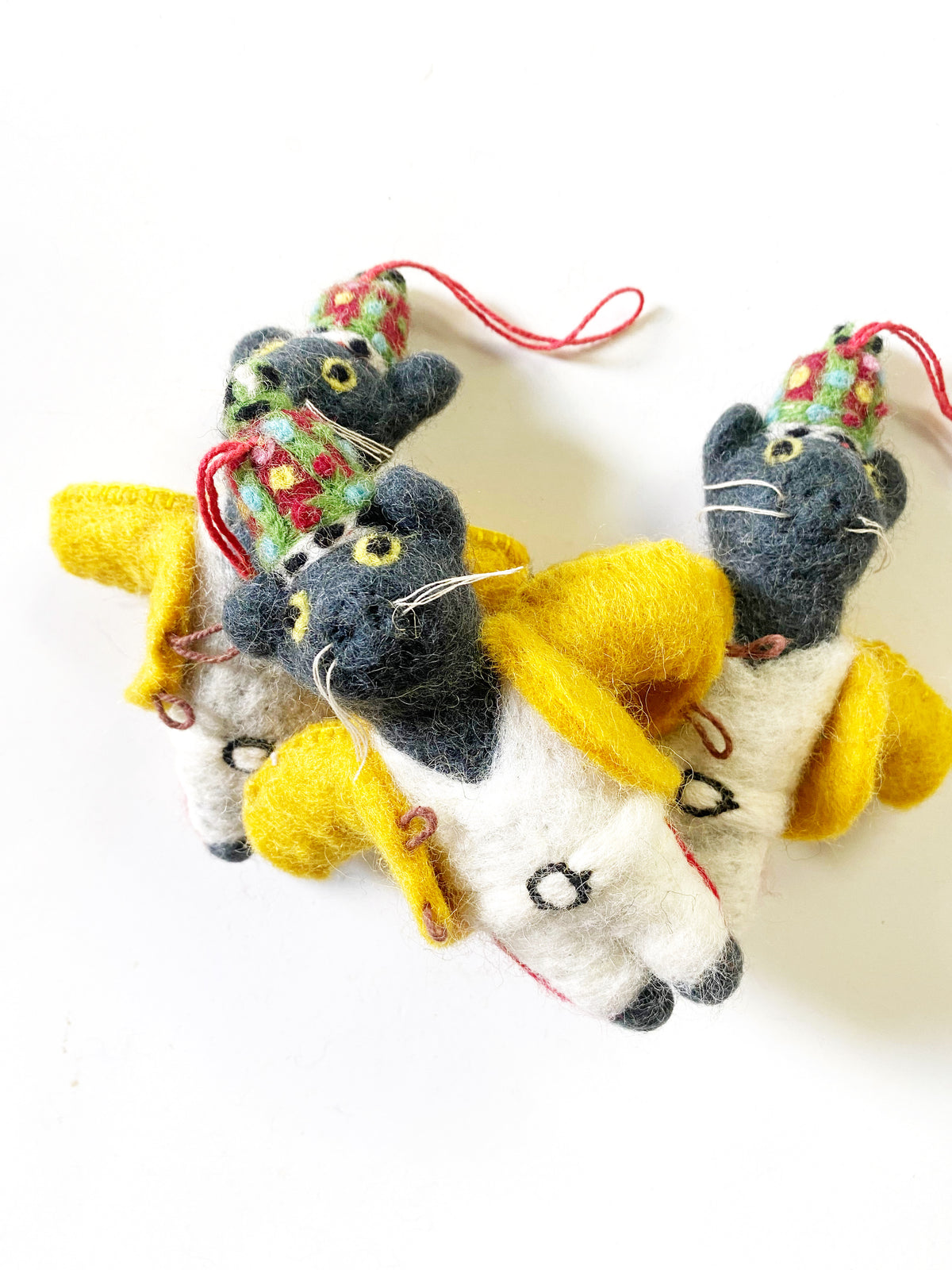 Handmade Felt: Freddie Meow-Cury Ornament