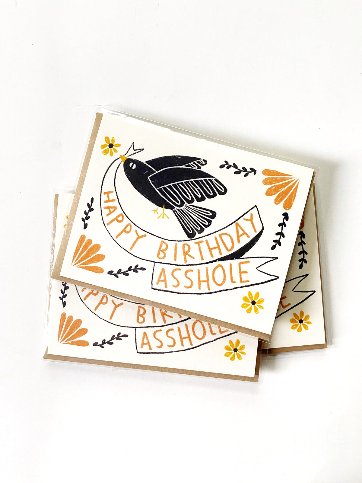 HAPPY BIRTHDAY ASSHOLE Birthday Card