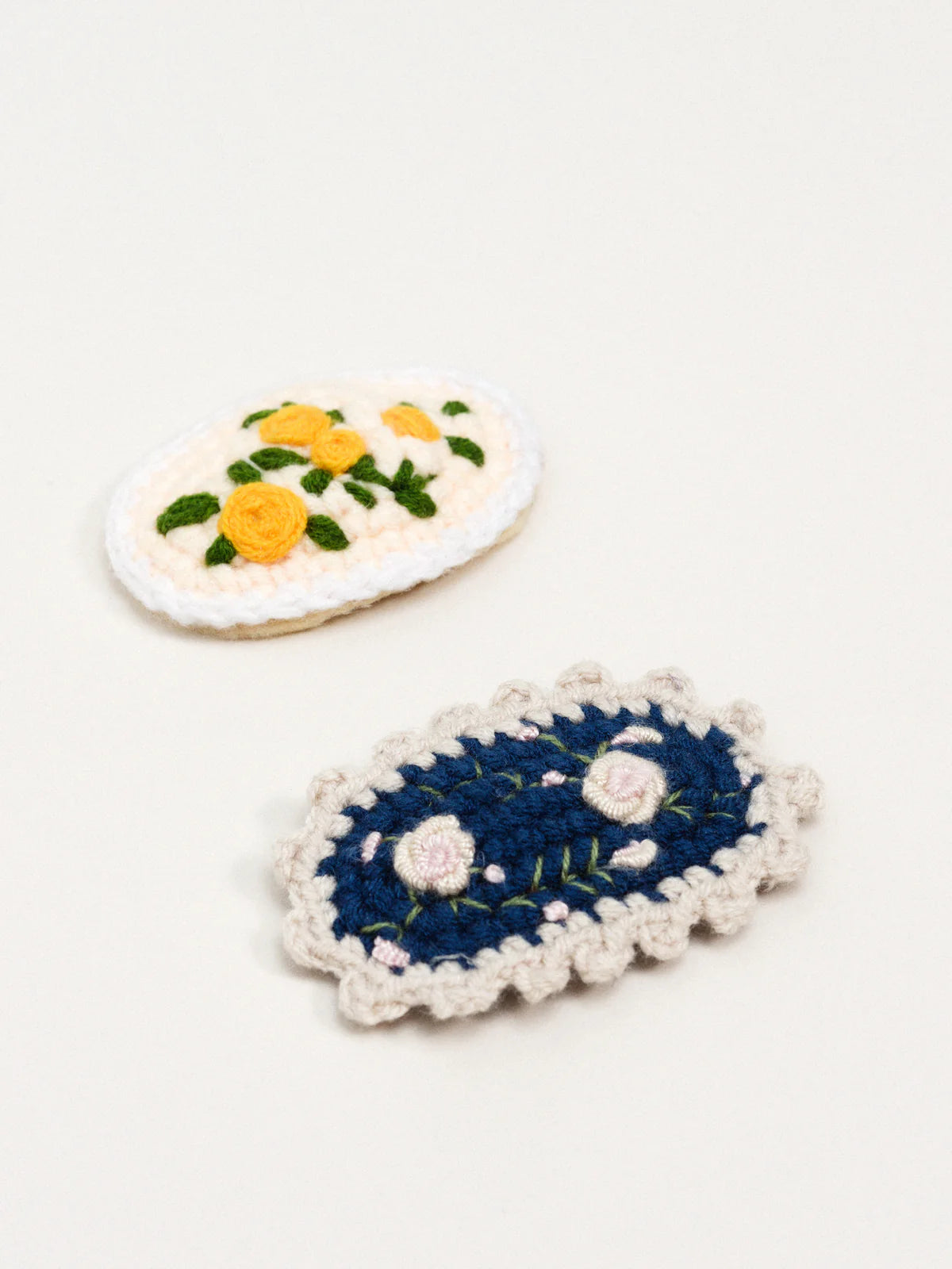 Polly Crochet Hair Clips