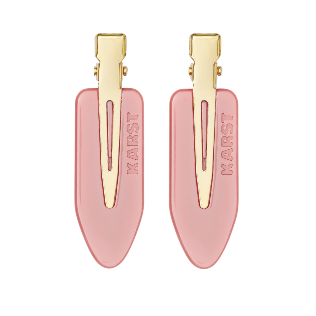 Creaseless Clips (Set of 2) — Frosted Lipstick