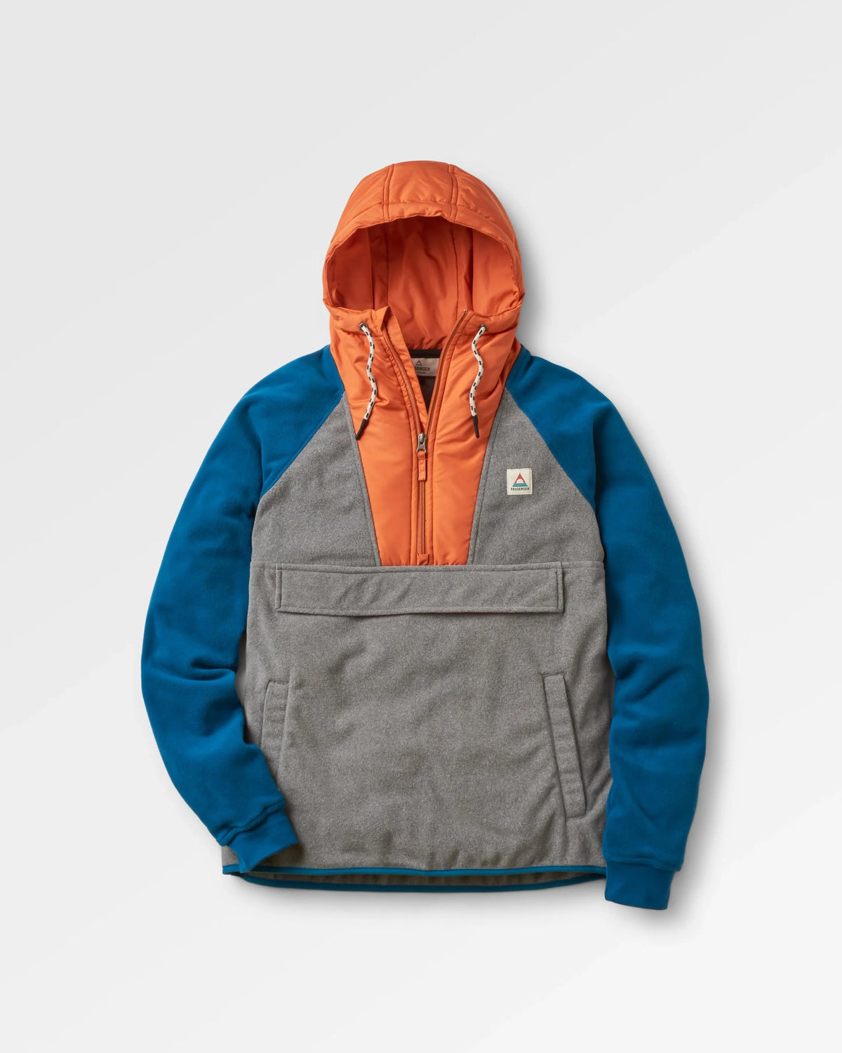 Woodland Hooded Half Zip Recycled Polar Fleece