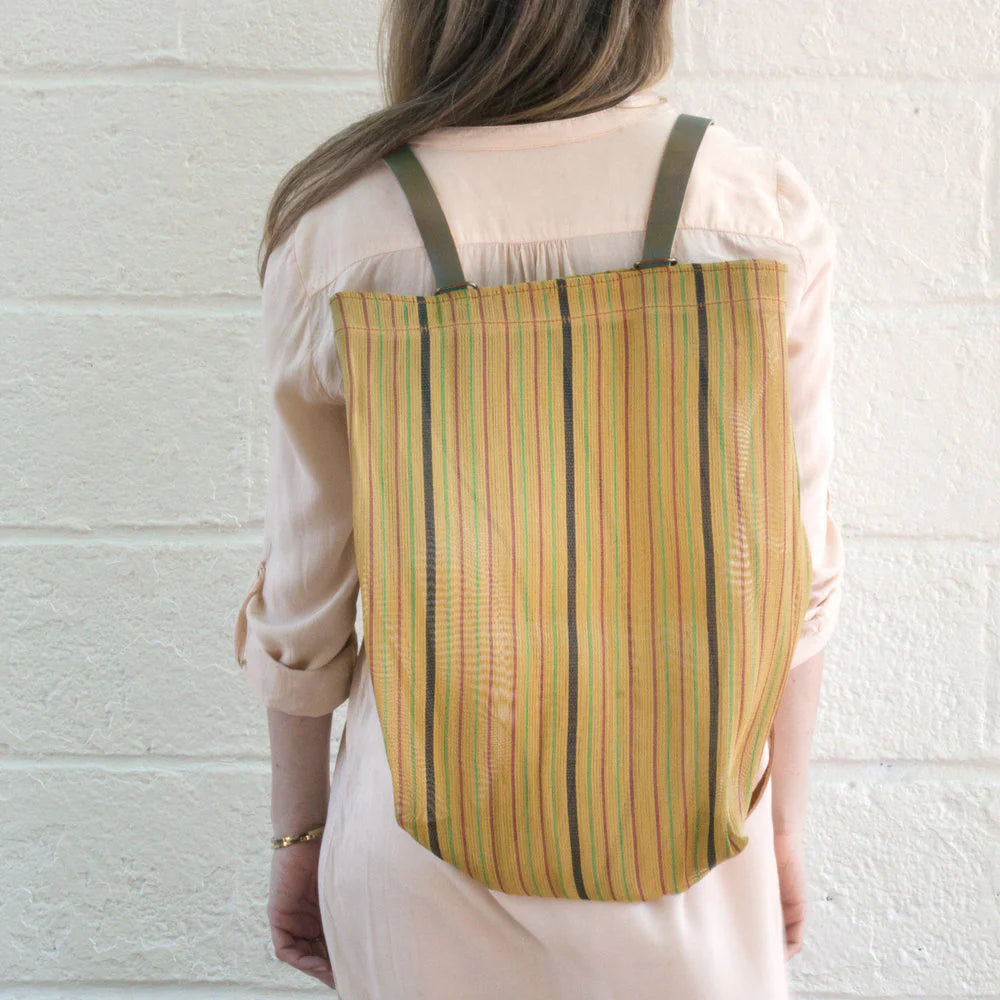 Spencer Devine -  Market Backpack Yellow