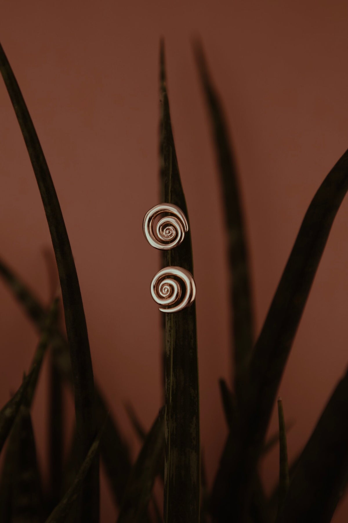 Golden Spiral Studs