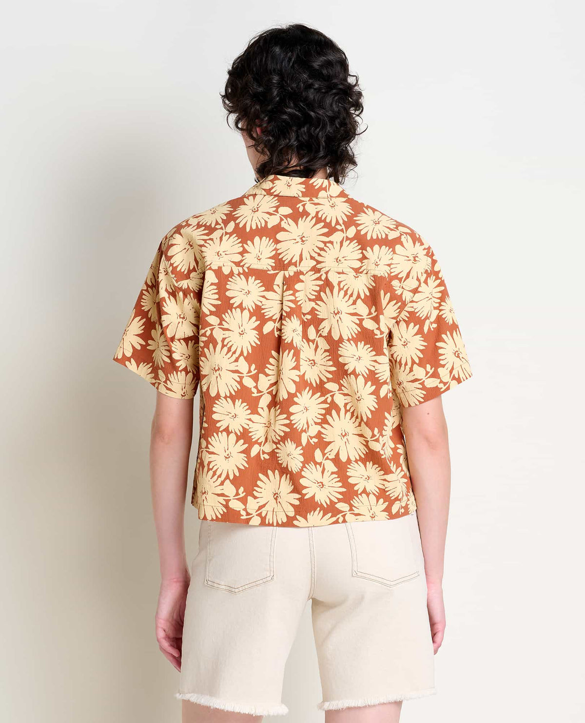 W’s Fletcher SS (Umber Large Floral Print)