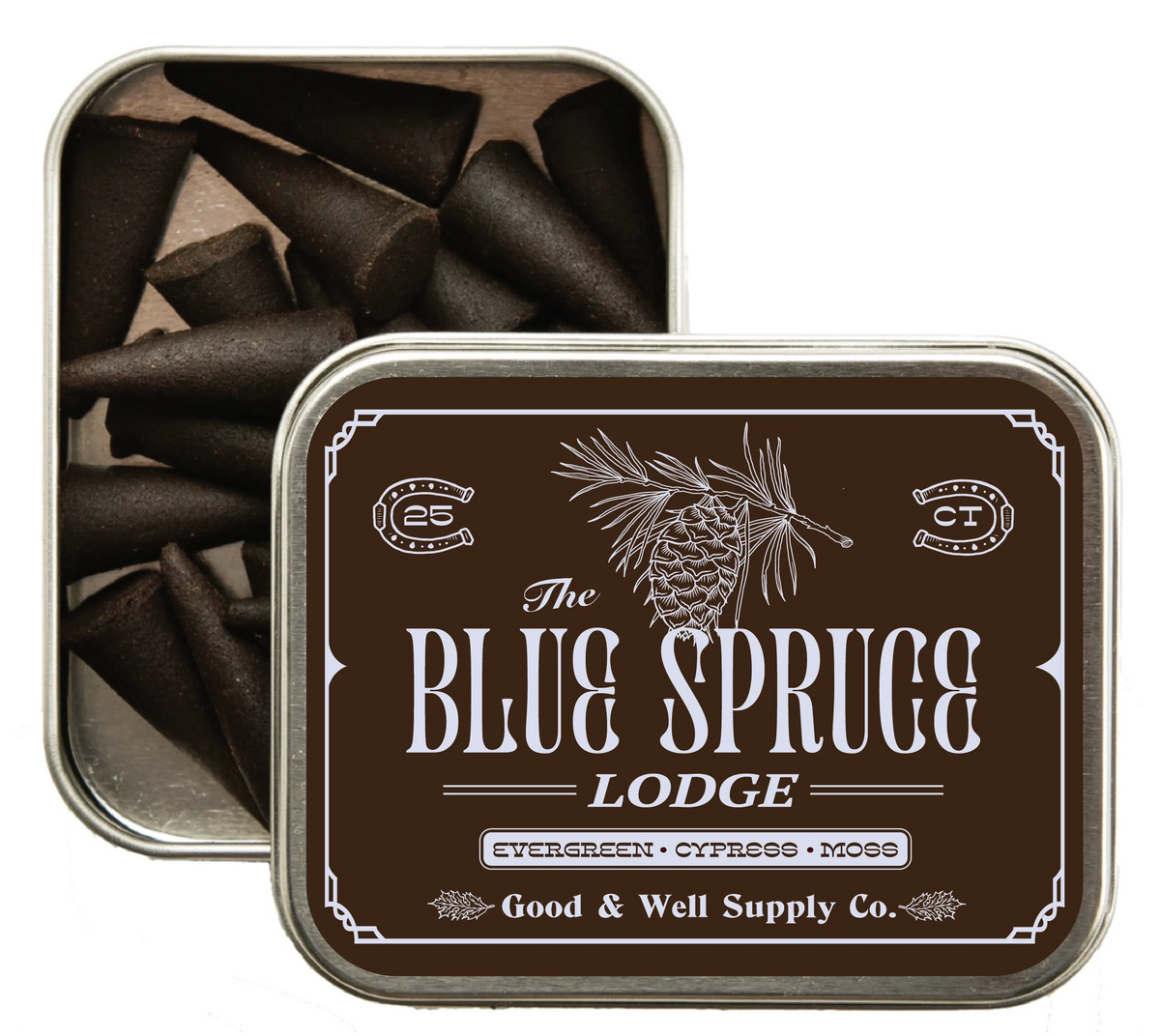 Blue Spruce Lodge Incense - Evergreen; Cypress &amp; Moss Incense