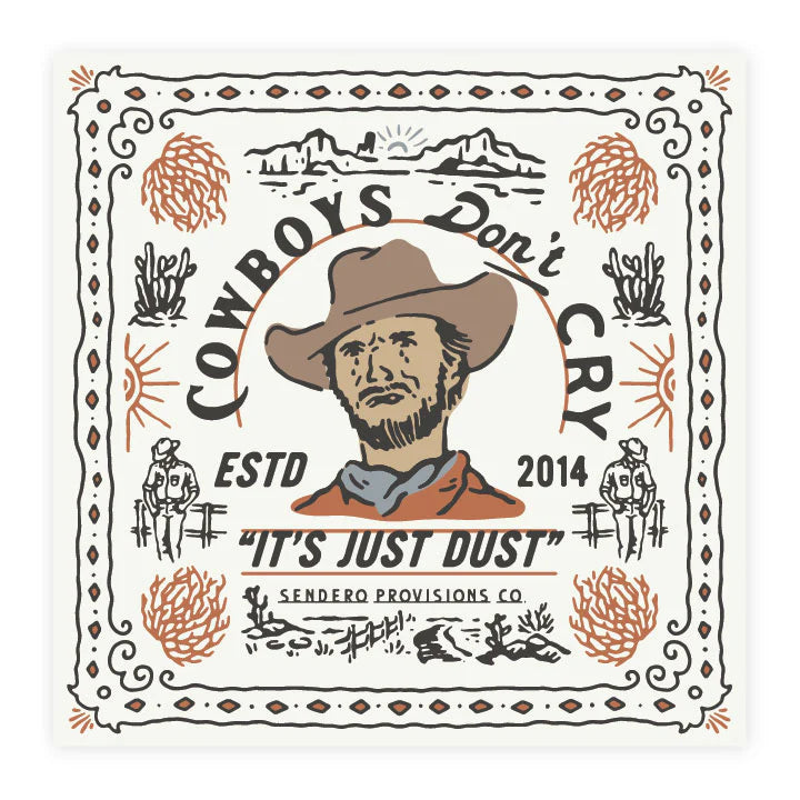 Cowboys Don’t Cry Bandanna