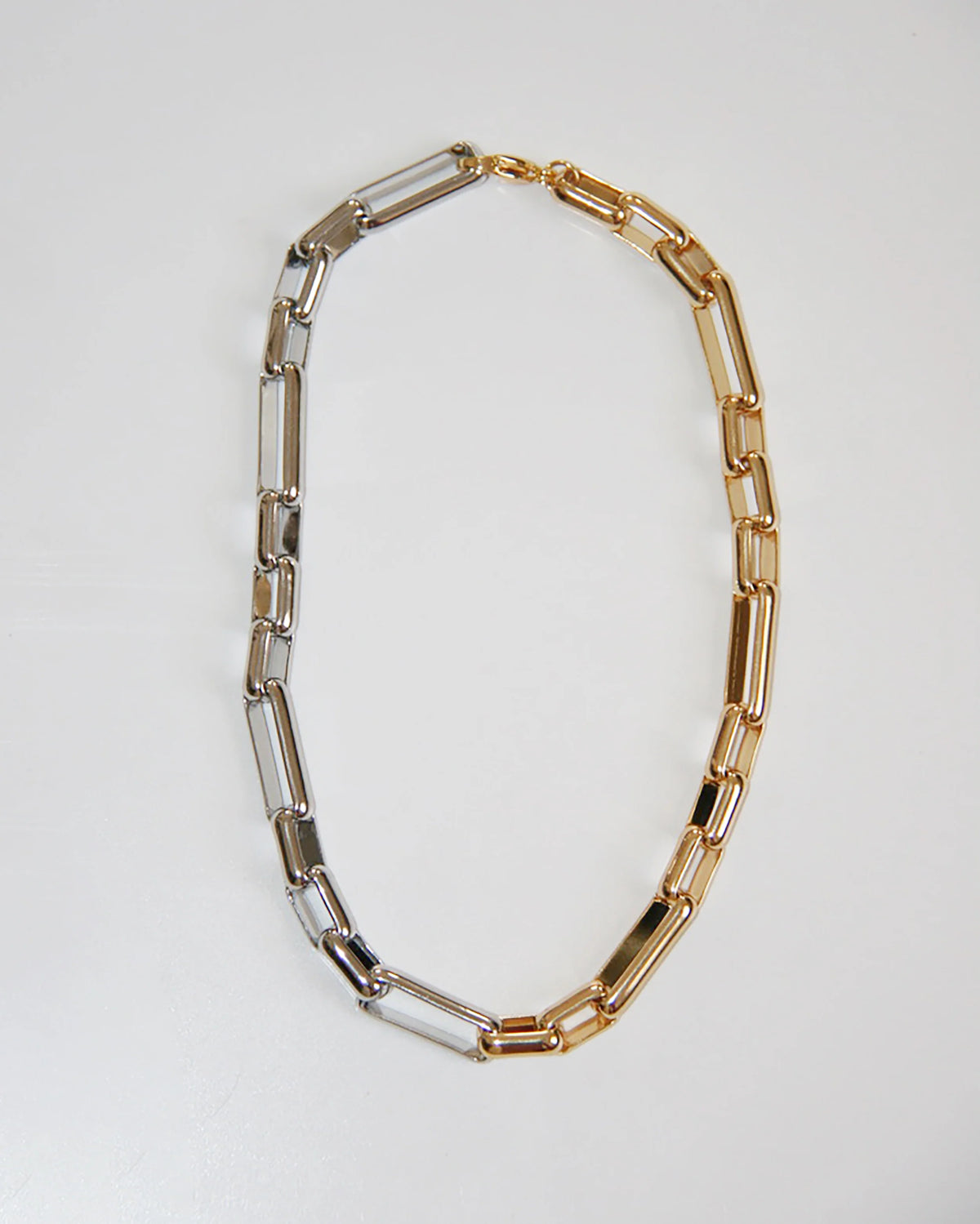 BODE: Two-Tone Chain Necklace 16&quot;