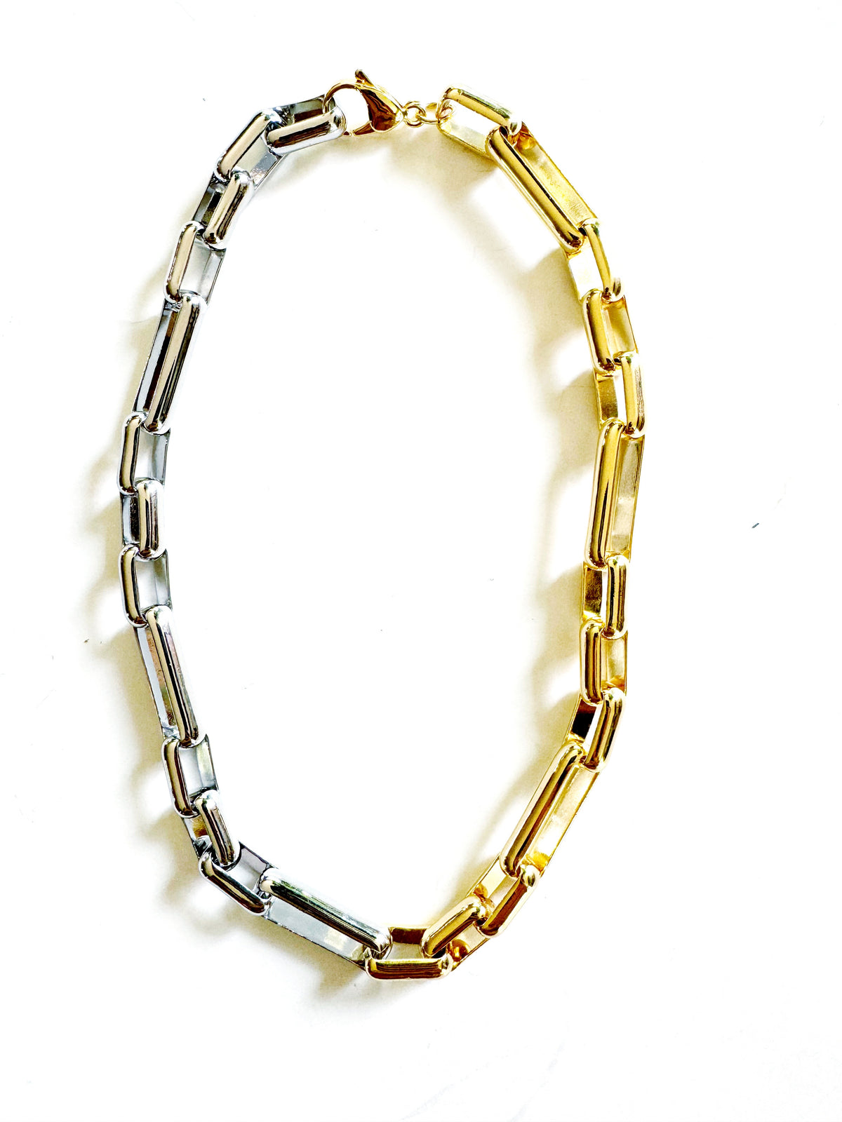 BODE: Two-Tone Chain Necklace 16&quot;