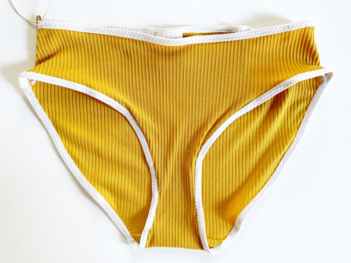 Mustard Rib Panty