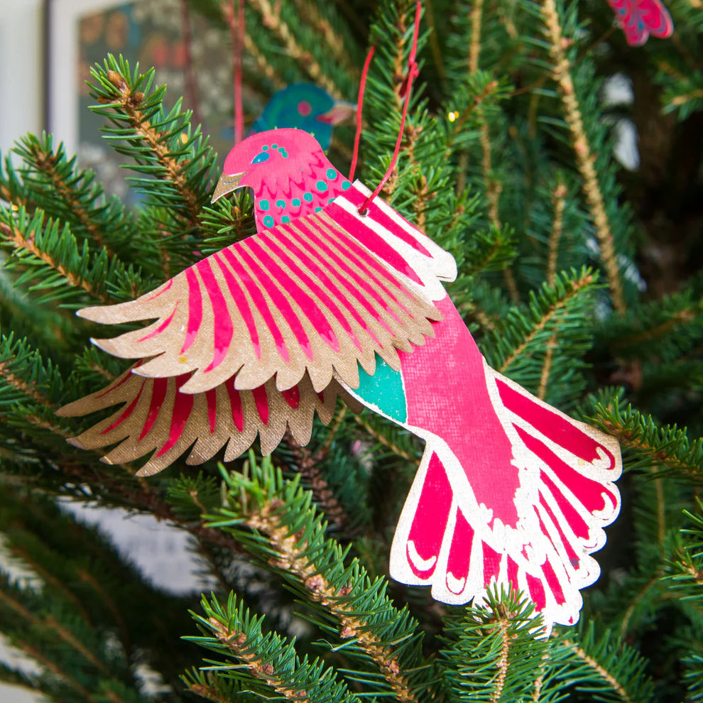 Party Birds Paper Ornaments