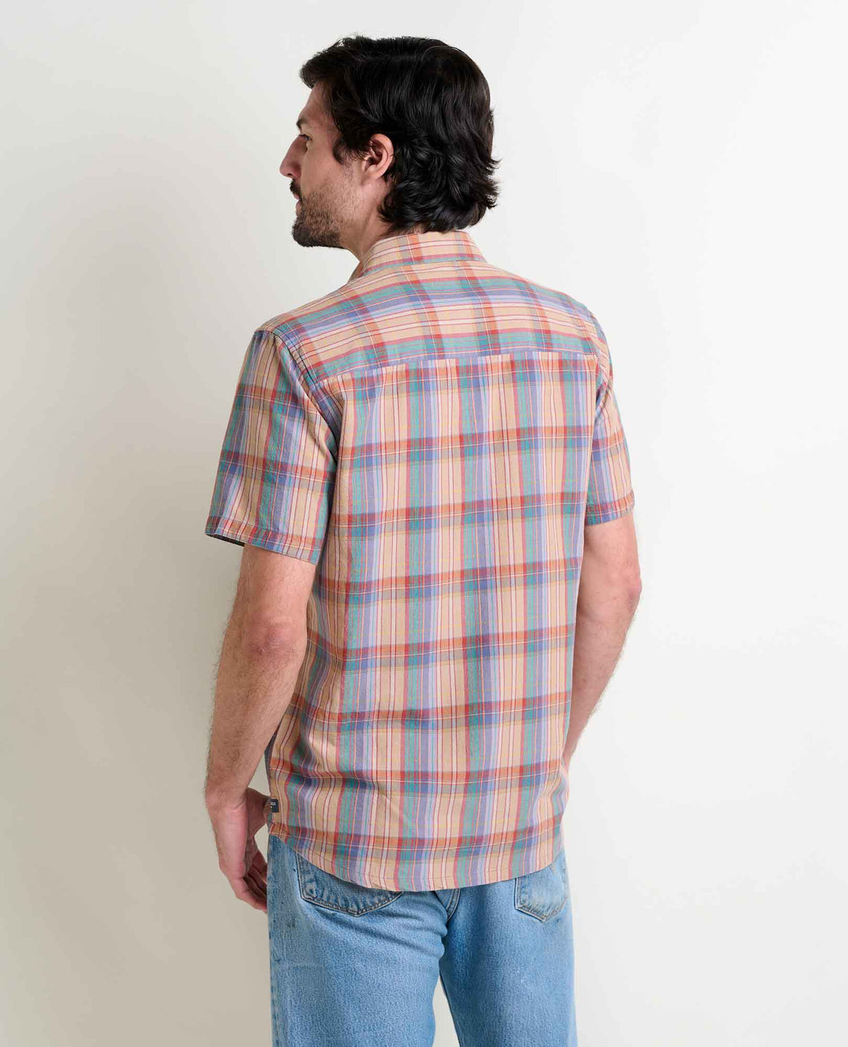 M Airscape SS Shirt - Aster Plaid