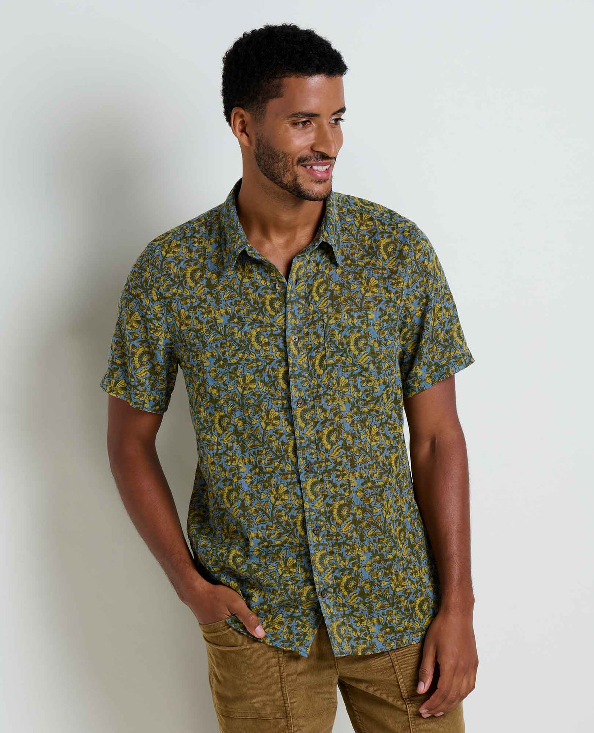 M Salton SS Shirt - North Block Print