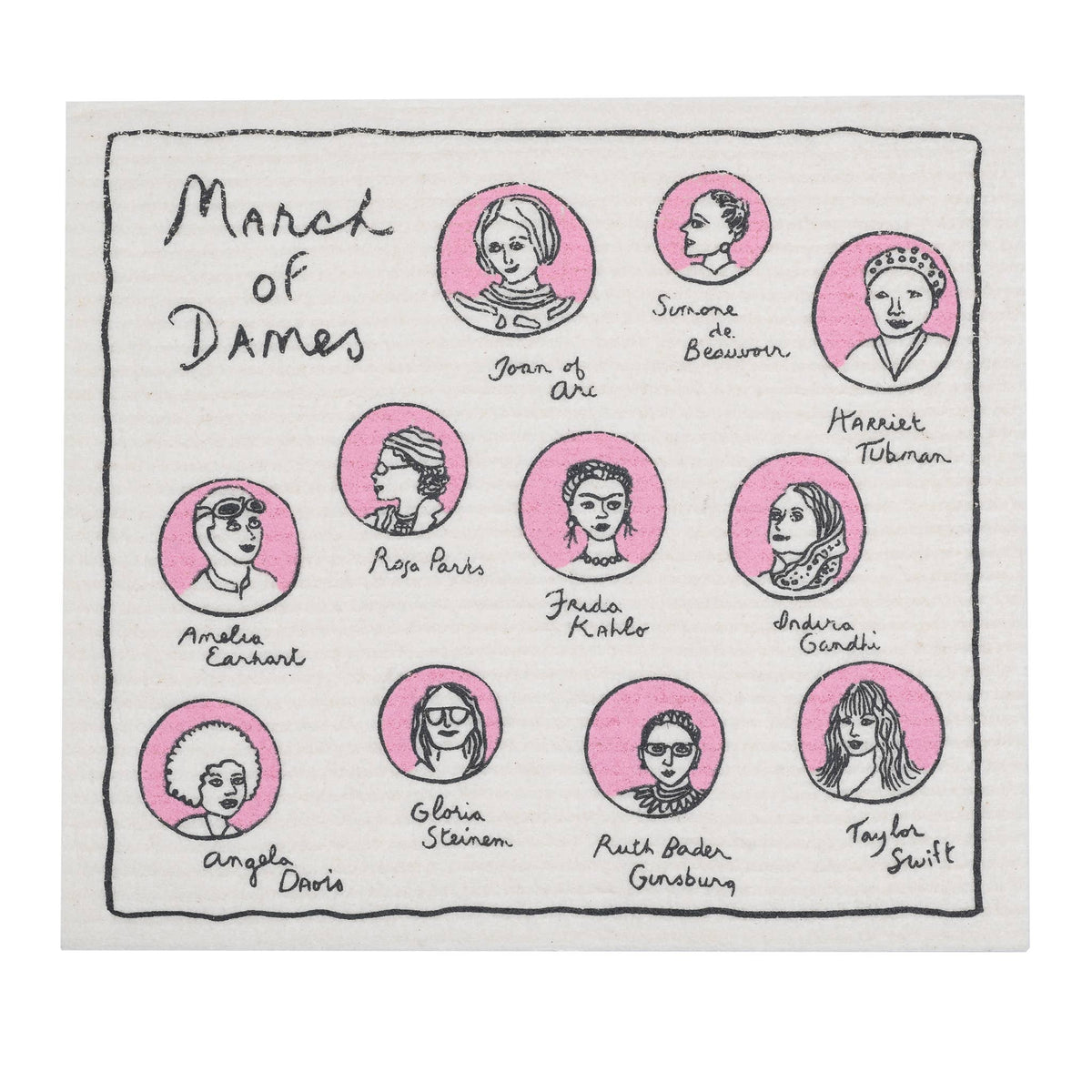 Swedish Cloth: March Of Dames