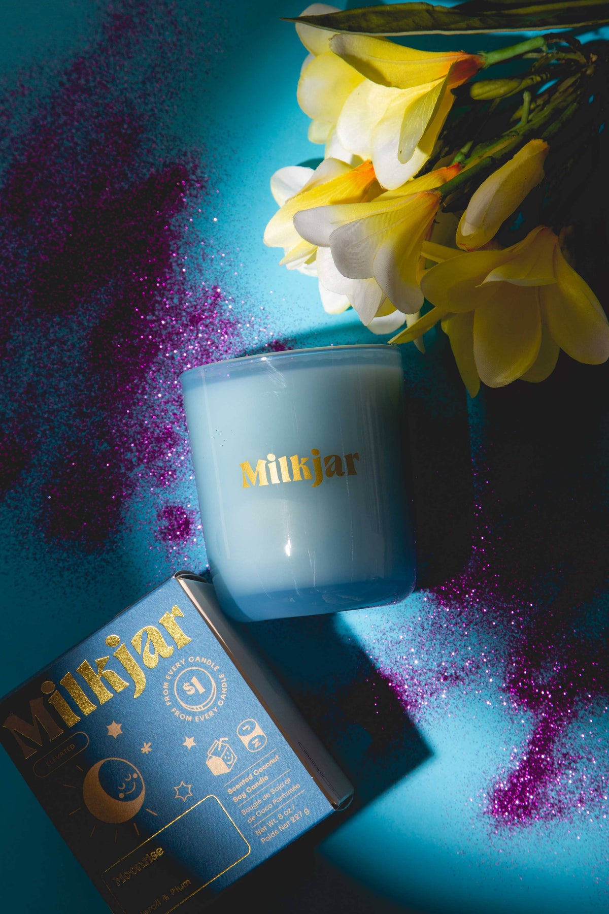 Moonrise - Neroli &amp; Plum Coconut Soy 8oz Candle