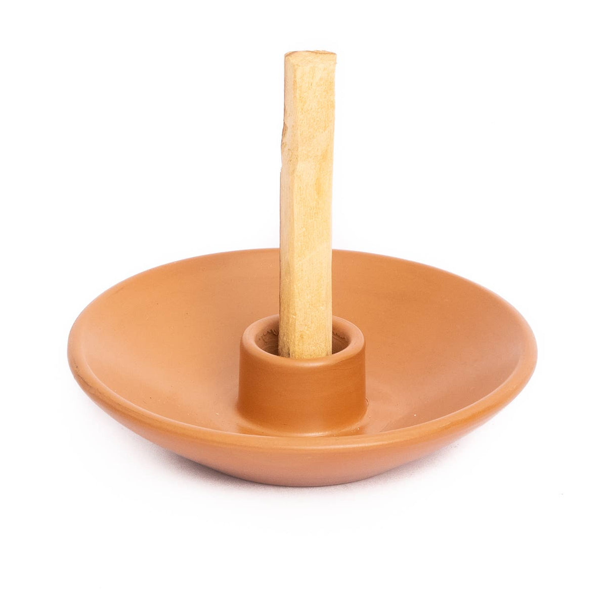 Chulucanas Ceramics Palo Santo Holder: Brown