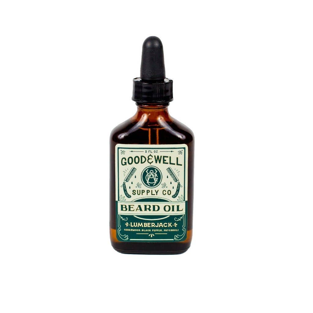 Good &amp; Well Supply Co: Lumberjack Men&#39;s Beard Grooming Oil