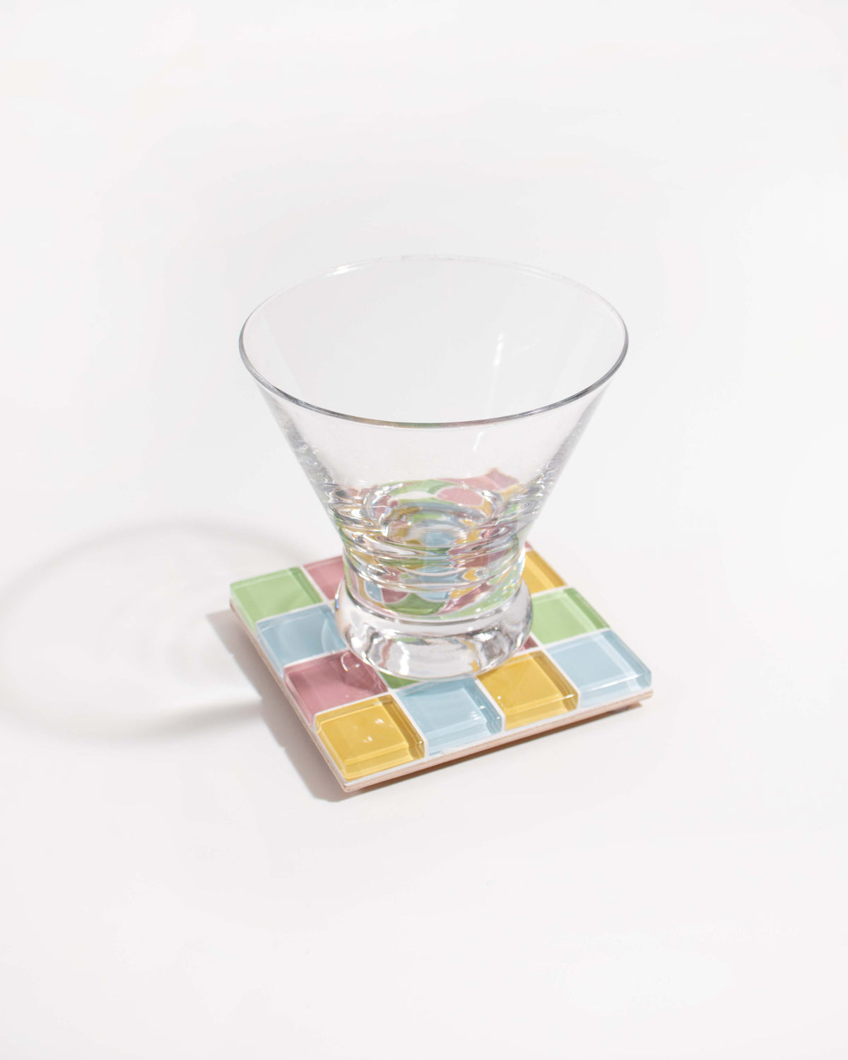 GLASS TILE COASTER - The Spring Sprinkles